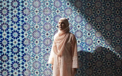 Maryam Mustafa, assistant professor at the Department of Computer Science at the Lahore University of Management Sciences and co-founder of Awaaz-e-Sehat, pictured in Lahore, Pakistan. 